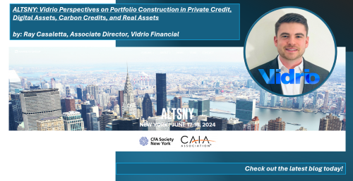 ALTSNY: Vidrio Perspectives on Portfolio Construction in Private Credit, Digital Assets, Carbon Credits, and Real Assets