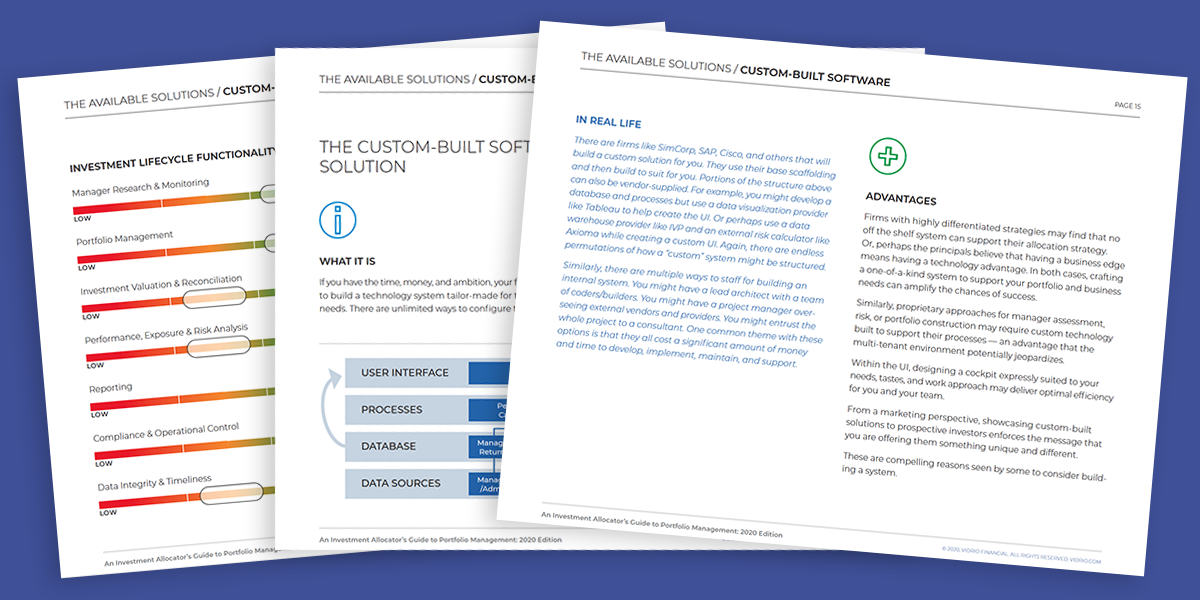 Fund Allocator's Solution Series: Custom-built