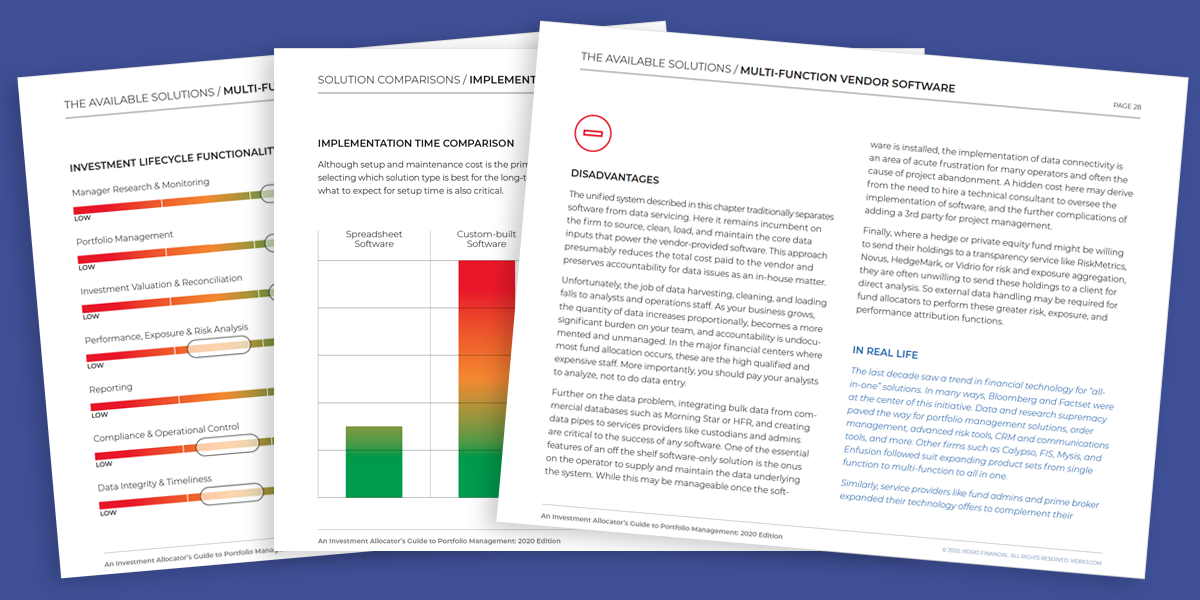 Fund Allocator's Solution Series: Multi-function Single-vendor