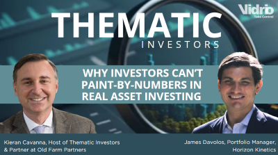 Thematic Investors: James Davolos on why investors can’t paint-by-the-numbers in real asset investing