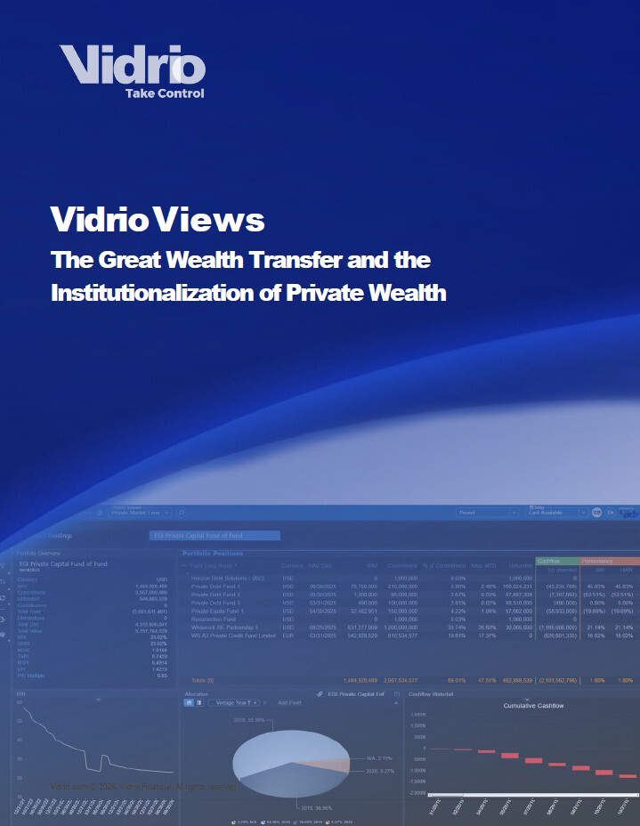 Vidrio Views - The Great Wealth Transfer and the Institutionalization of Private Wealth 10-26